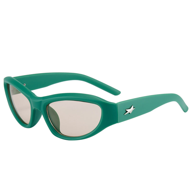 PC al por mayor 2023 Nuevas gafas de sol con tecnología Star Y2K Sense