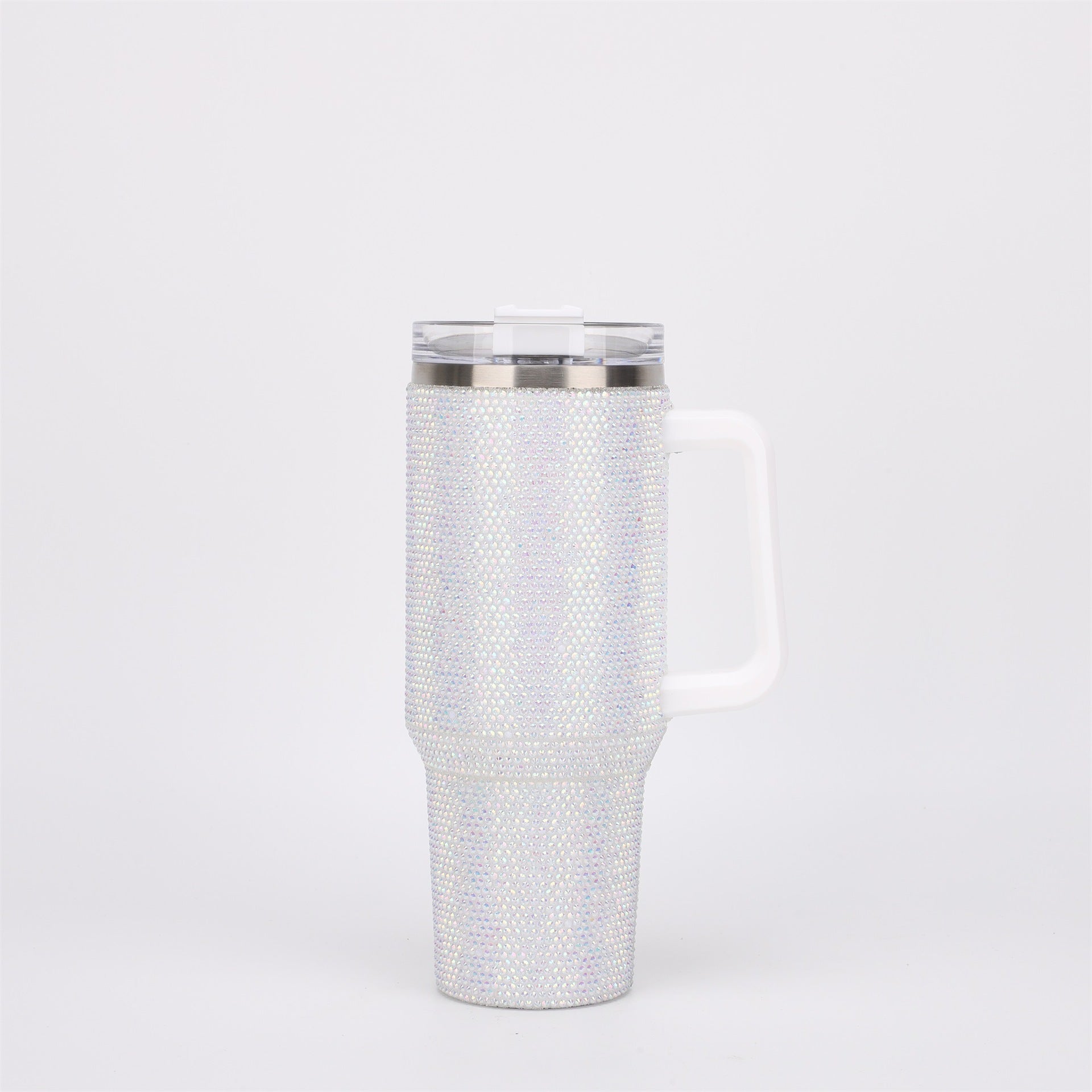 Wholesale Tumbler Cow Pattern Diamond 40oz Car Cup Straw Cup Ice Bullies Cup