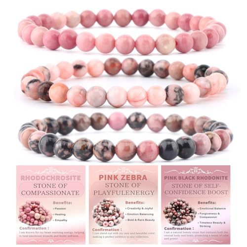Wholesale Ethnic Style Handmade Tiger Eye Stone Bead Bracelet Set 3 Piece Round Beads Couple Bracelets With Retail Hang Card Boutique Resale Gift