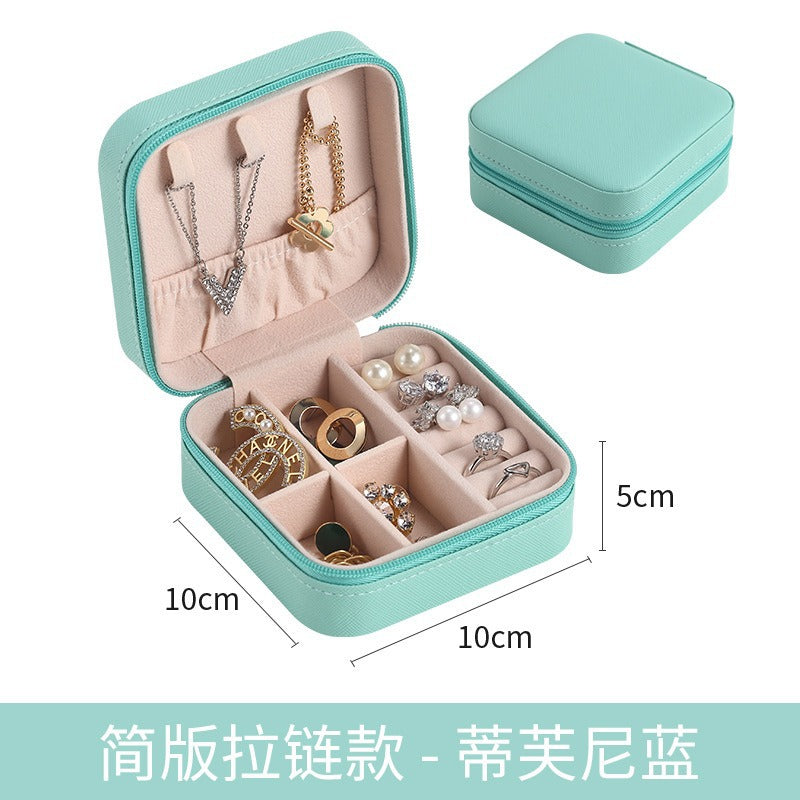 Wholesale Jewelry box with flip cover for ring and earring storage