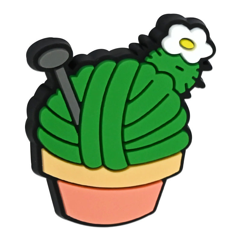 Wholesale Random 100pcs  Creative cartoon wool animal soft glue beads