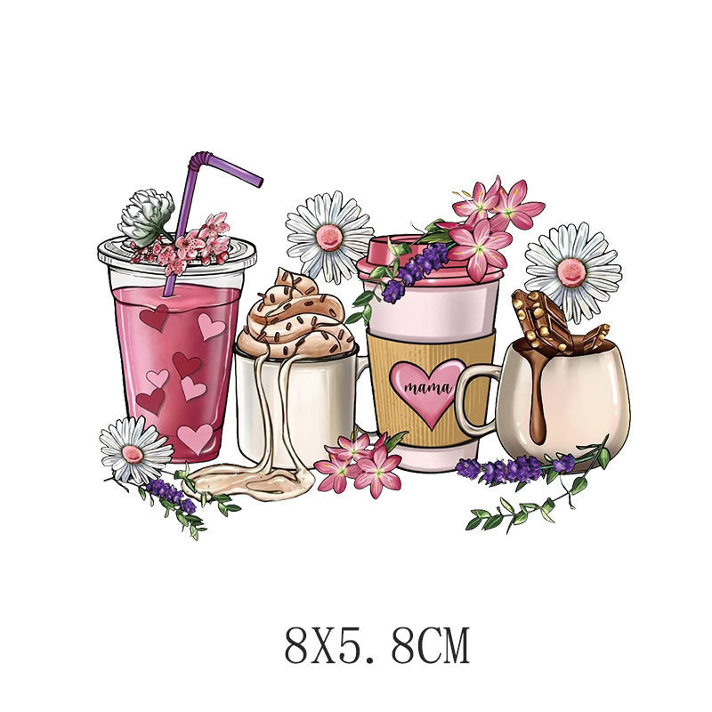 Wholesale Romantic Valentine' s Day Heat Transfer   UV DTF Ready to Press Transfers Wraps