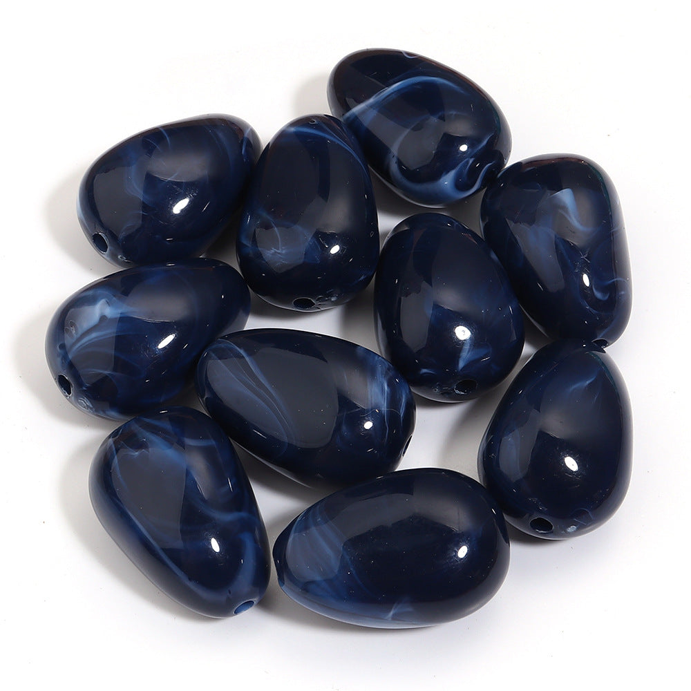 Wholesale 10pcs Cloud Straight Hole Beads  DIY  Accessories Beads