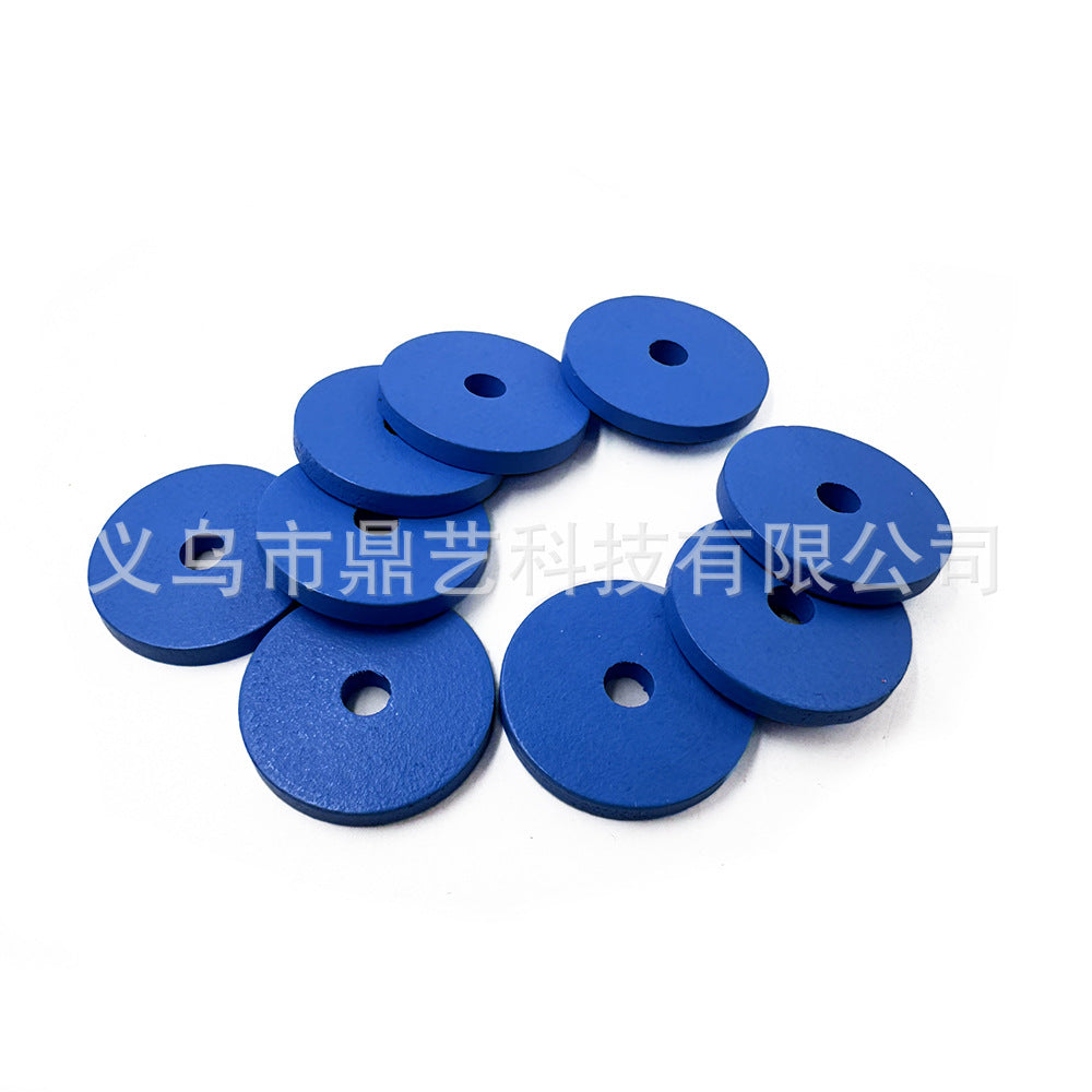 Wholesale 100pcs/pack Christmas Wooden Beads Snowman Beads