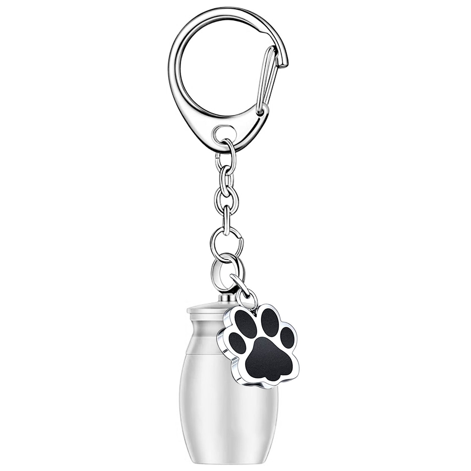 Wholesale Commemorative Pet Ashes Box Zinc Alloy Keychain