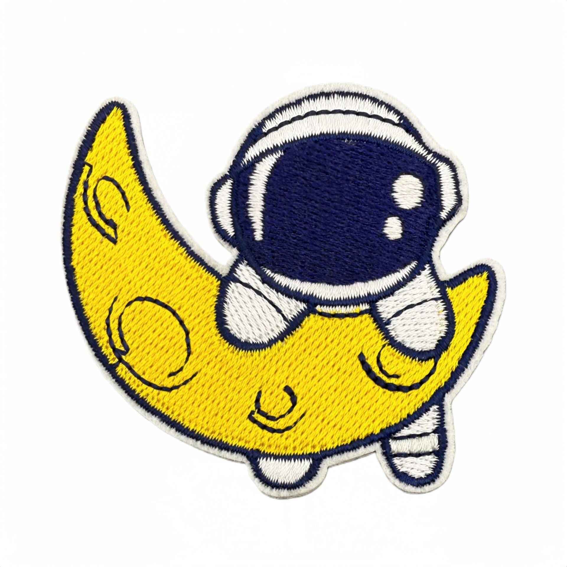 Wholesale Cute Cartoon Astronaut Embroidered Patches Space Series Self Adhesive Clothing Accessory DIY Decor Resale