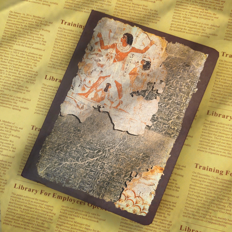 Wholesale Kraft Paper A5 Retro Color Page Illustration Culture Notebook