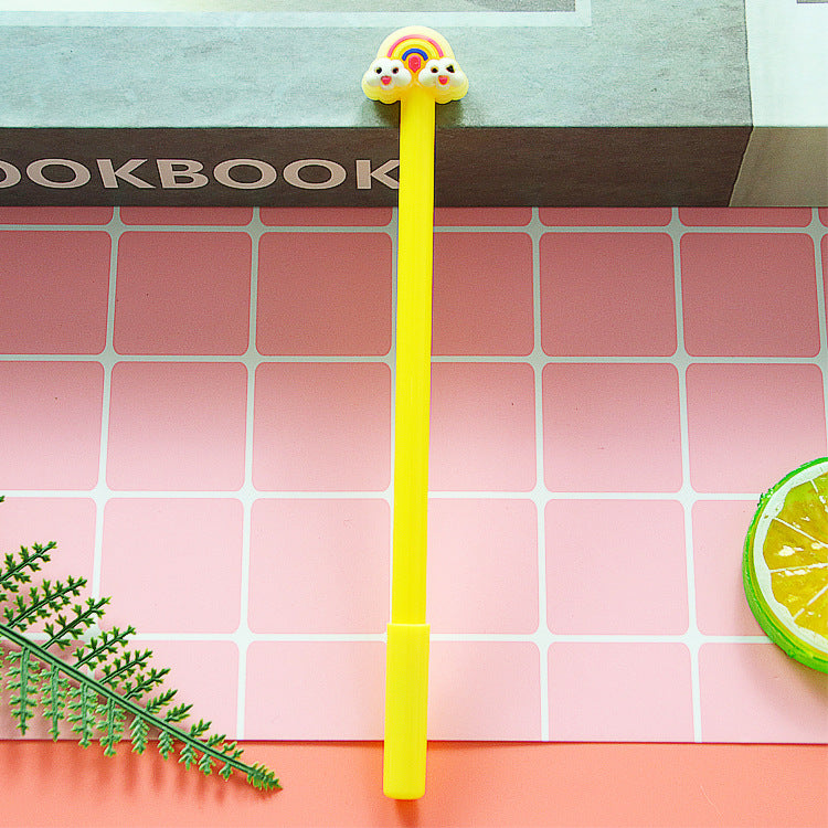 Wholesale Plastic Cartoon Rainbow Cloud Ballpoint Pen