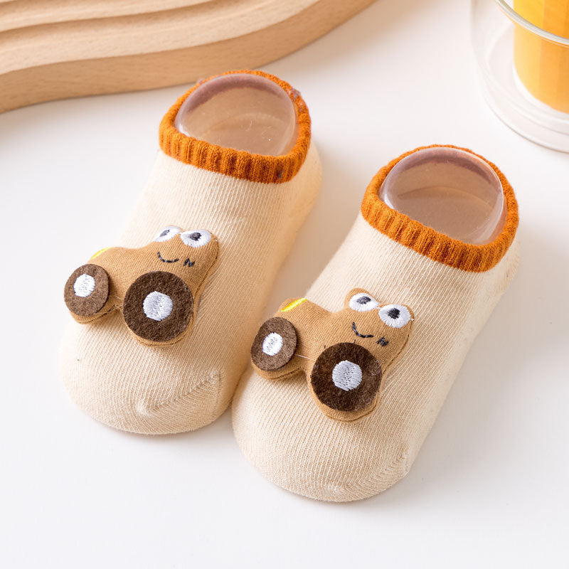Wholesale Baby Three-dimensional Doll Dinosaur Rabbit Thick Toddler Socks