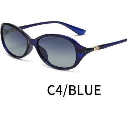 Wholesale Women's fashion trend elegant retro small frame UV protection polarized sunglasses