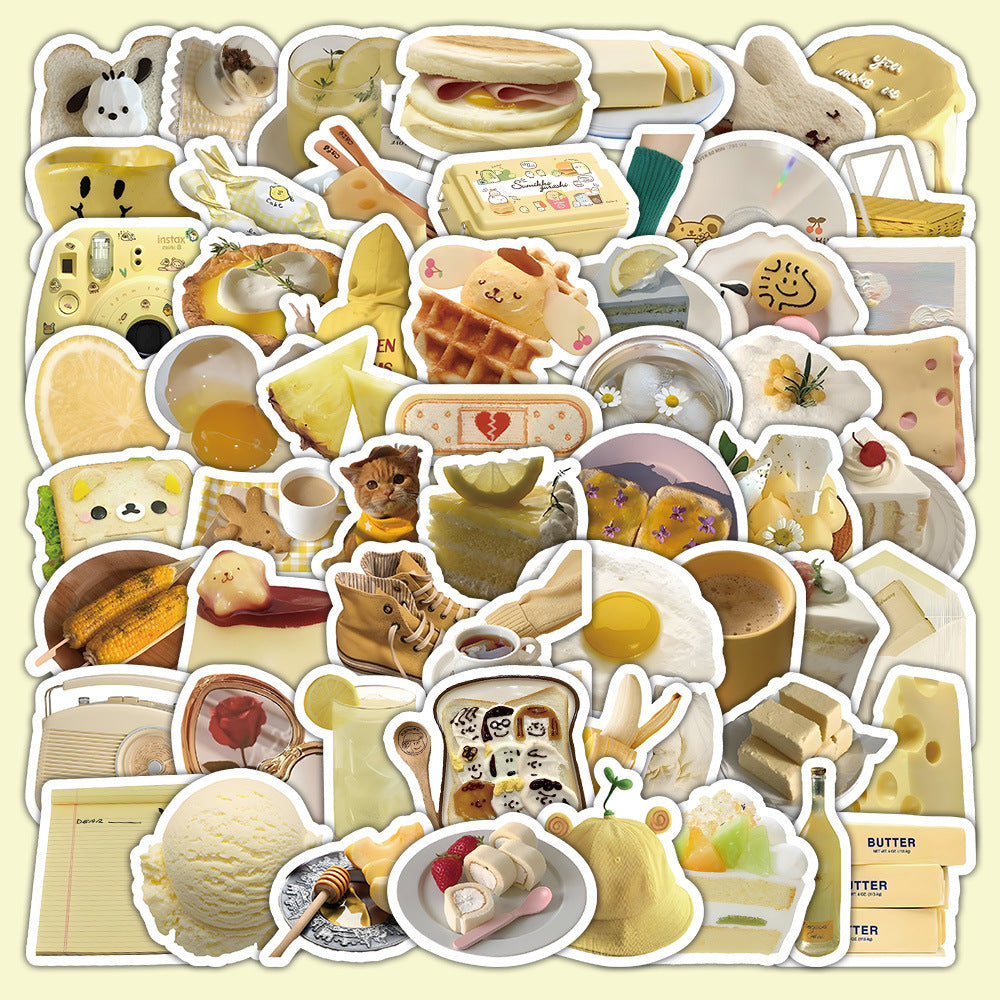 Wholesale 100 Cute Cartoon Colorful Graffiti Small Stickers Waterproof Vinyl Stickers