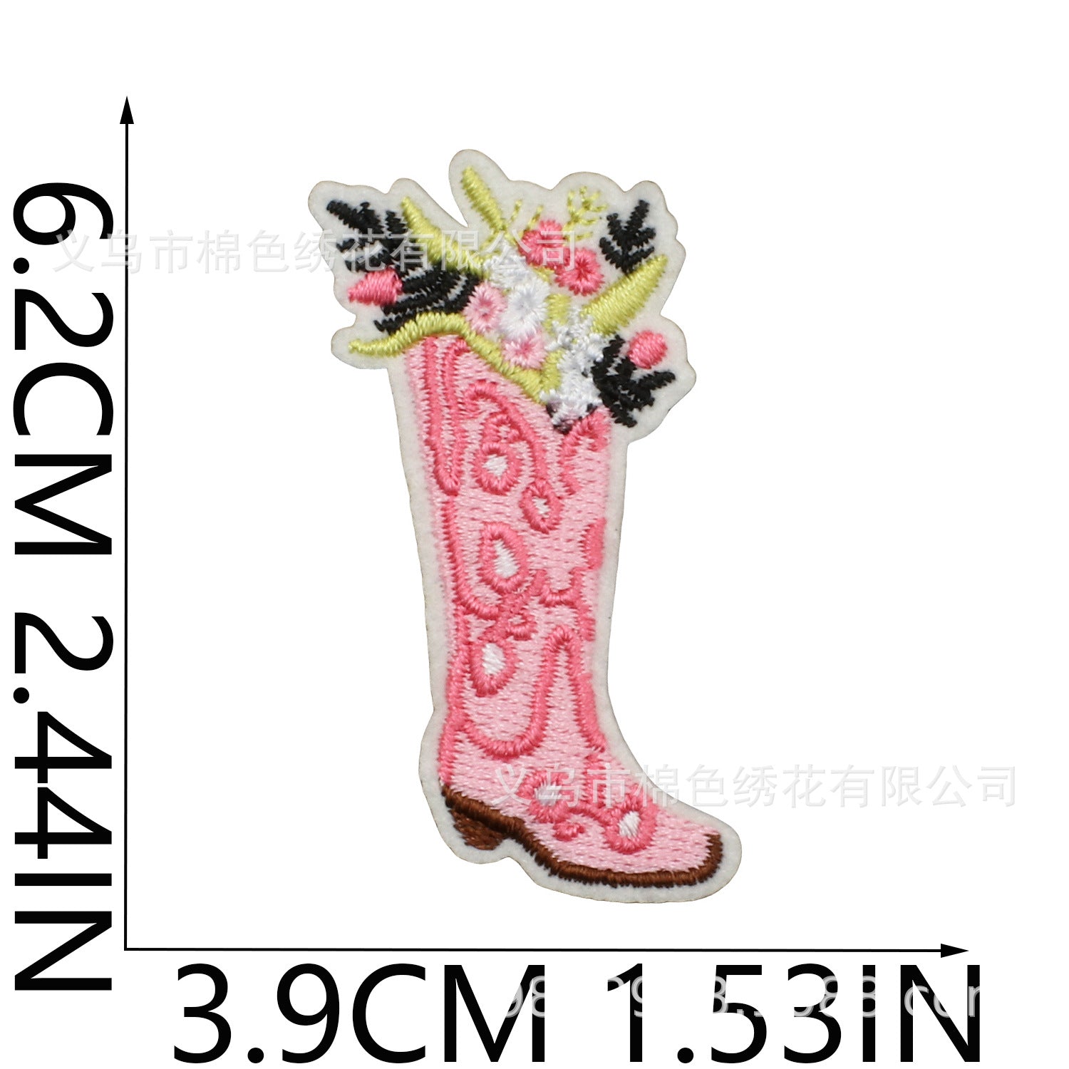 Wholesale Flower Fairy Embroidery Patch With Strawberry Coffee Design Polyester Thread For Clothing Bags Hats Trendy DIY Craft Supply Resale Gift