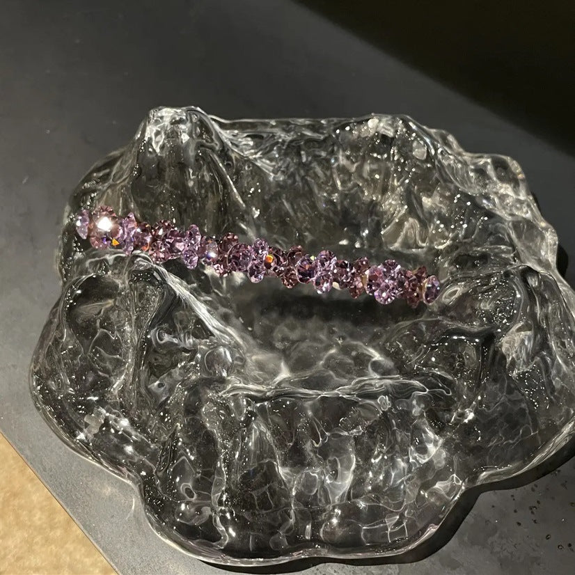 Wholesale Rhinestone Hair Clip Shiny Side Hair Clip