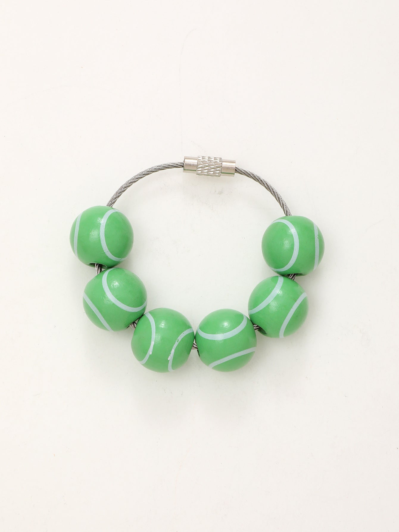 Wholesale Basketball Baseball Creative Wood Keychain