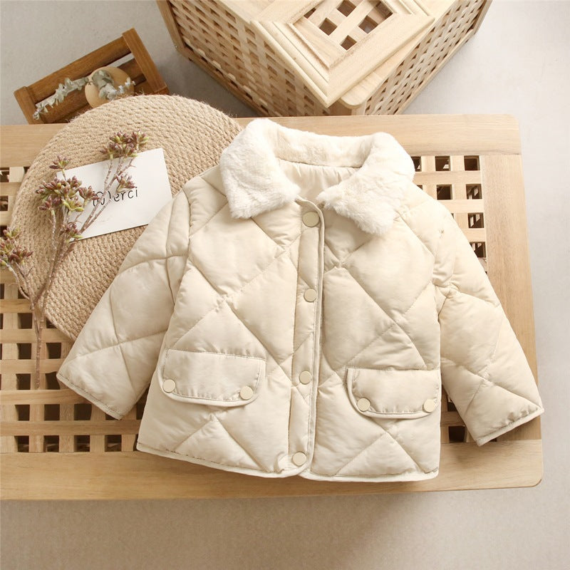 Wholesale Autumn and Winter Warm Polyester Baby Clothes