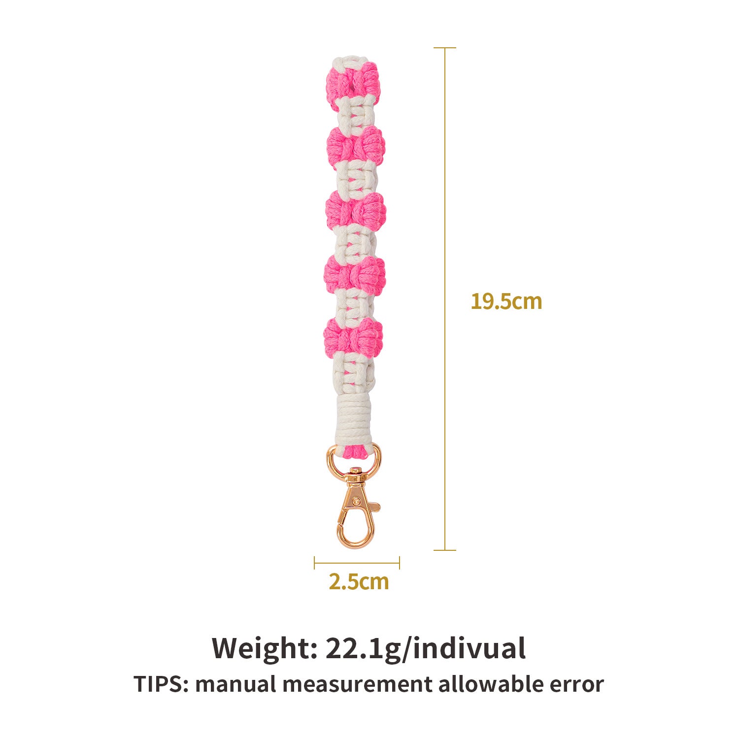 Wholesale  creative cat claw hand woven wrist strap pendant accessories