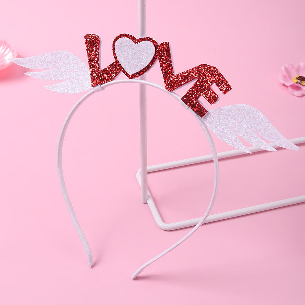 Wholesale new hot party accessories Valentine's Day headband princess hair accessories headdress