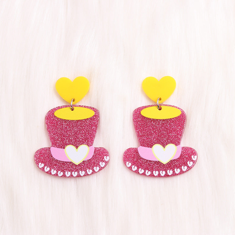 Wholesale Valentine's Day Sweaters, Hats, Acrylic Earrings