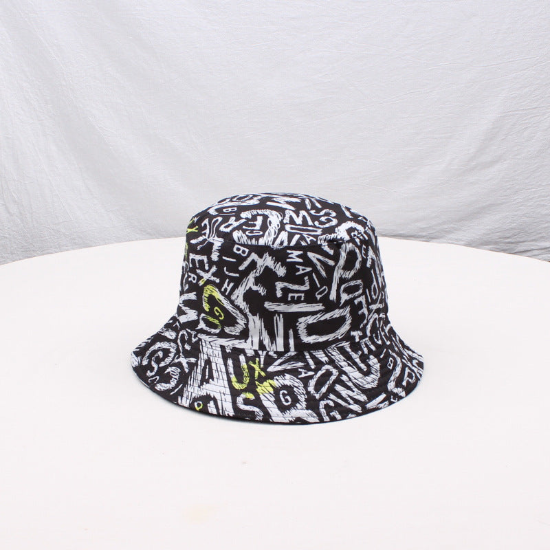 Wholesale Polyester Cotton Printed Double Sided Bucket Hat