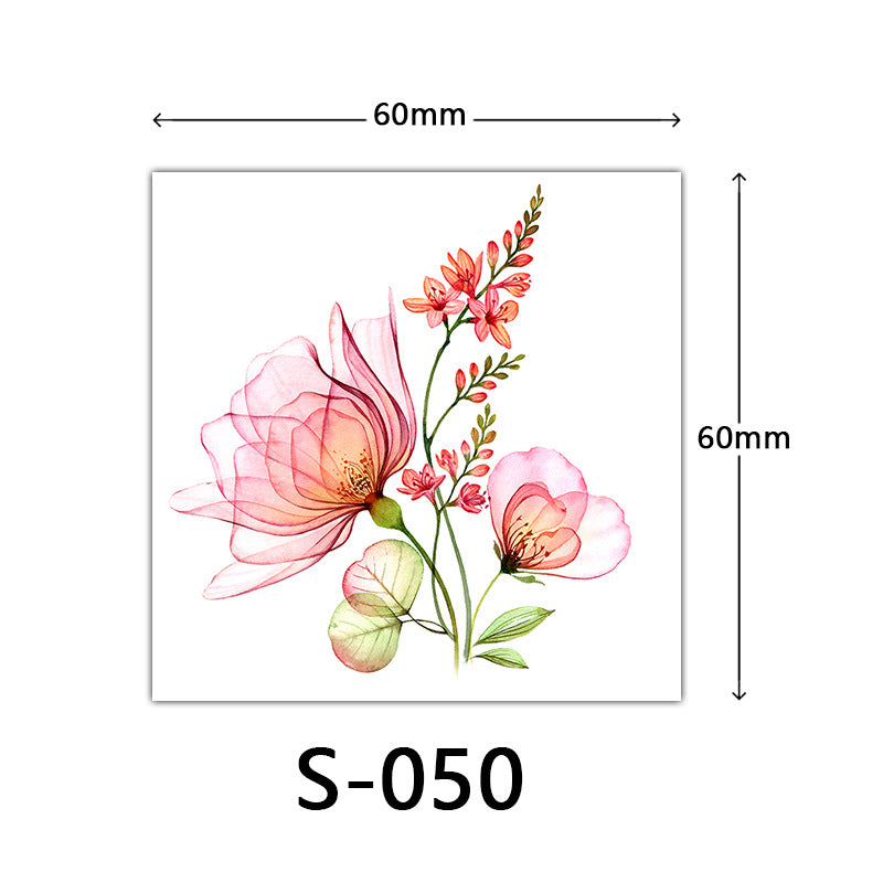 Wholesale 3D Colored Tattoo Stickers