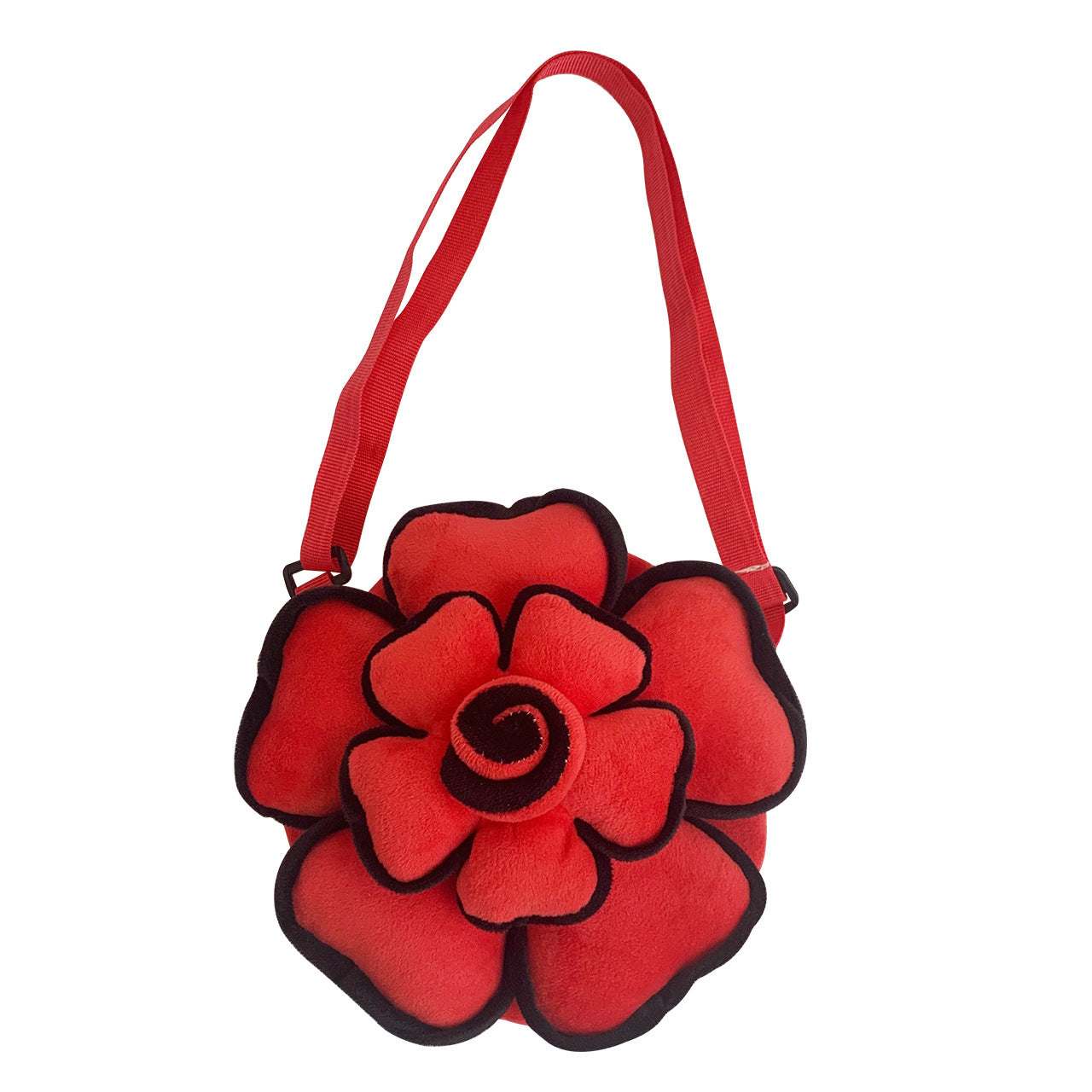 Wholesale Laser Waist Bag Flower Bag Cross-body Plush Shoulder Bag for Children