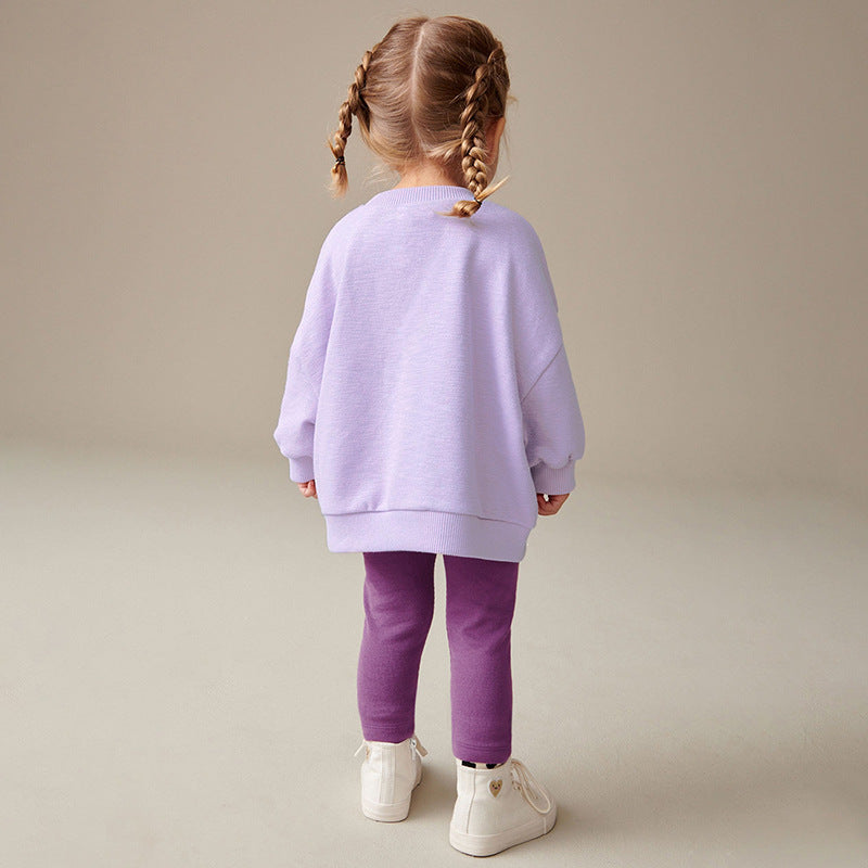 Wholesale Long Sleeved Cute Autumn Hoodie Casual Baby Clothes