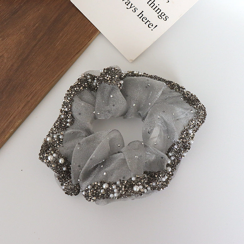 Wholesale Rhinestone elegant ponytail hair tie