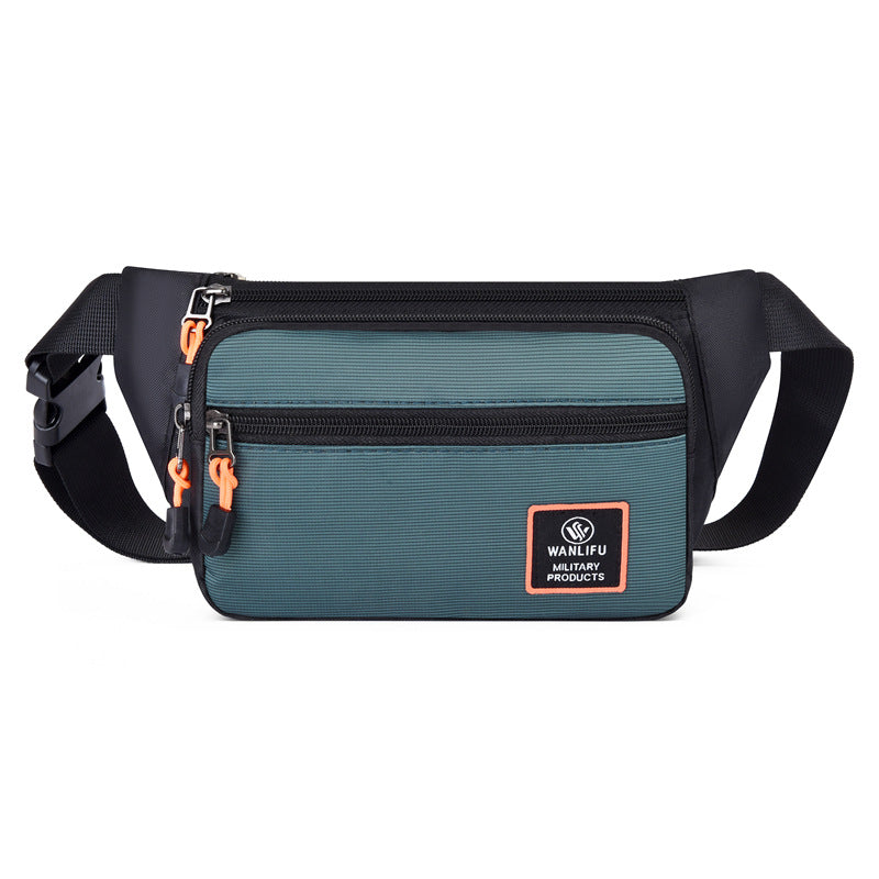 Wholesale Waist Bag Men Multi-compartment Chest Bag Messenger Bag