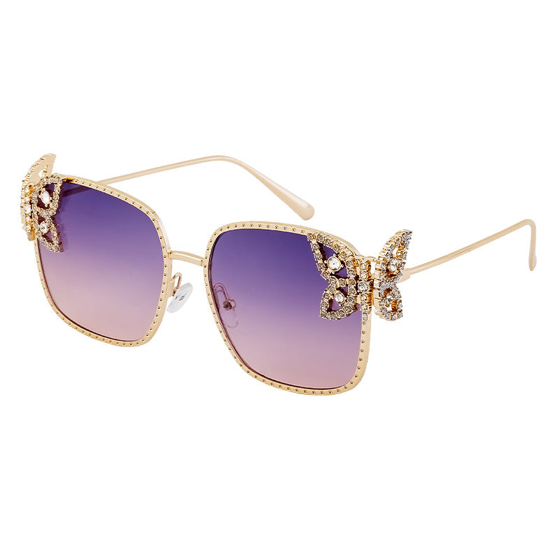 Wholesale Butterfly Diamond Sunglasses