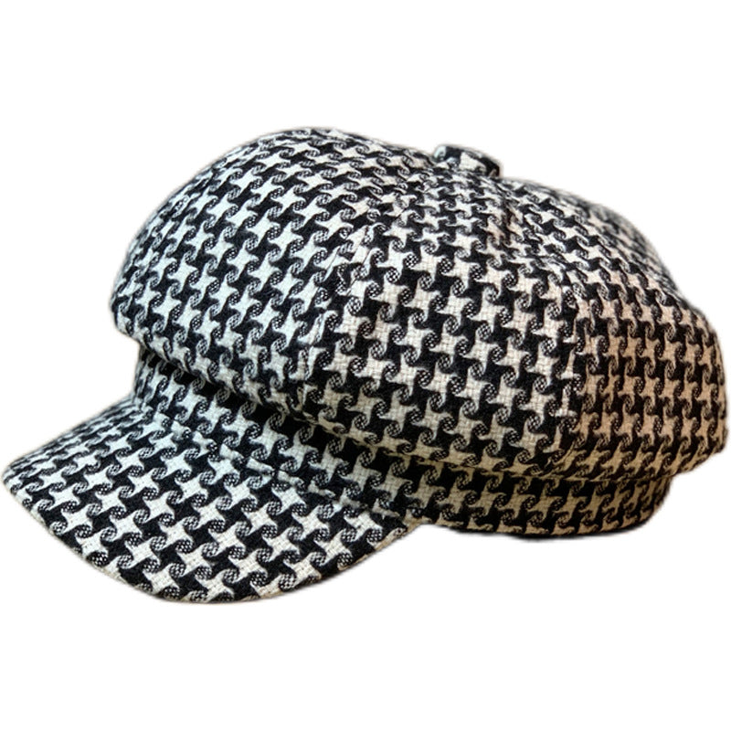 Wholesale Thousand Bird Pattern Painter Cotton Berets