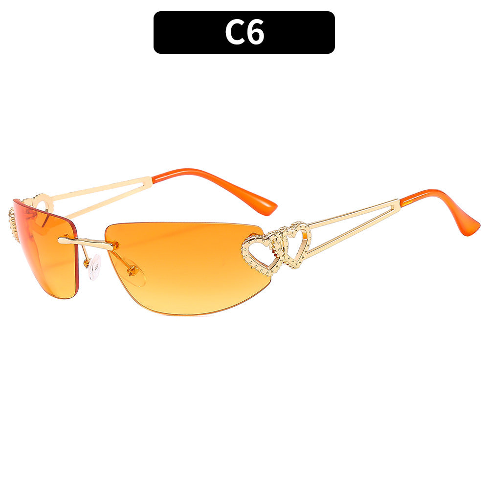 Gafas de sol y2kpc sin marco al por mayor