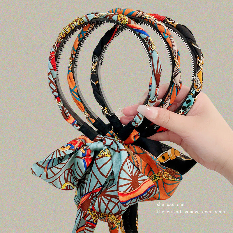 Wholesale Women's hair band ribbon headband hair band