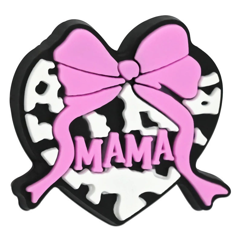 Wholesale Random 100pcs I Love Mom Mother' s Day Beaded Beads Focal Beads