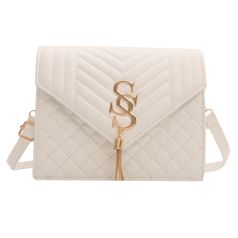 Wholesale Simple and Versatile One-shoulder Crossbody Tassel Underarm Bag