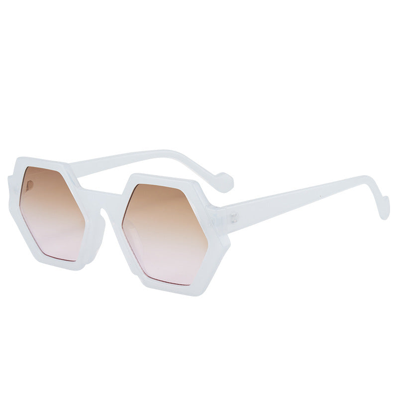 Wholesale of New Polygonal PC Retro UV Sunglasses