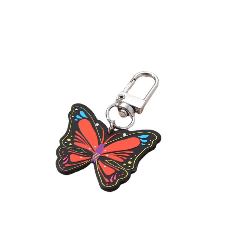 Wholesale Colorful Butterfly Rainbow Keychain