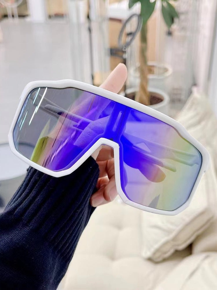 Wholesale Cycling windproof glasses outdoor large frame cycling ski mountaineering road mountain bike sports Sunglasses