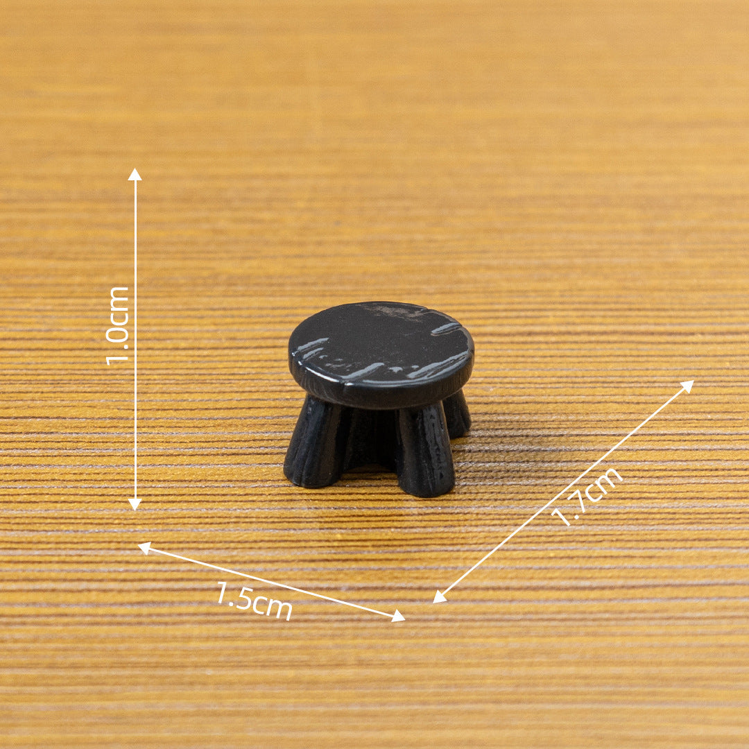 Wholesale Stylish  Miniature Table Chair Set Resin Dollhouse DIY Decor Party Resale