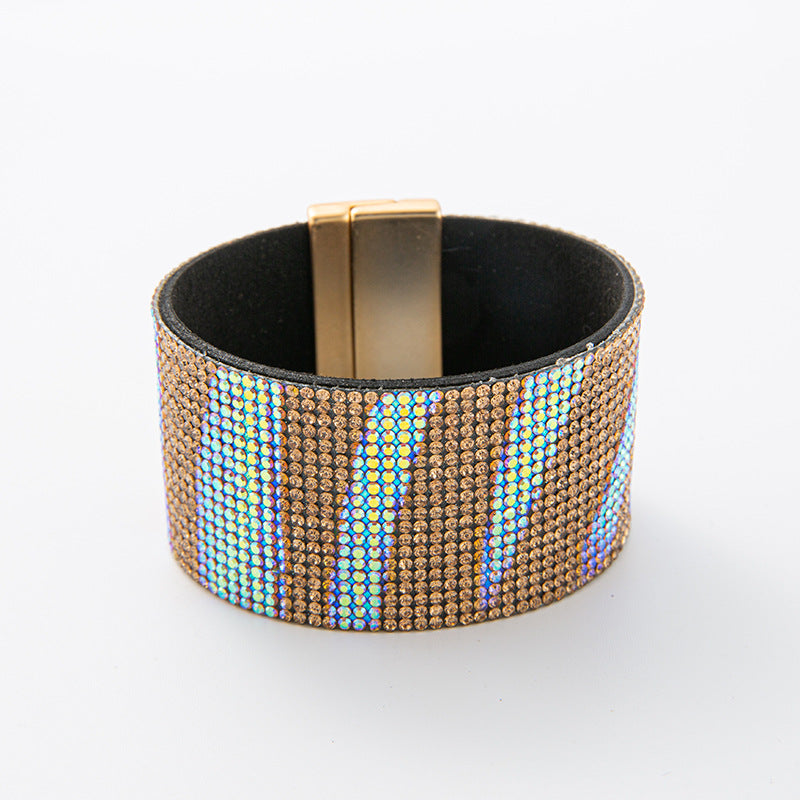 Wholesale Bohemian style handmade pebble wide  Beaded Bracelets