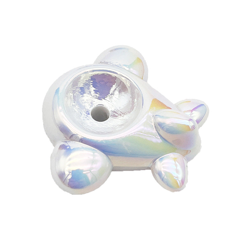 Wholesale Aircraft Beading Diy Hand-painted Acrylic Beads Accessories UV Color Plating