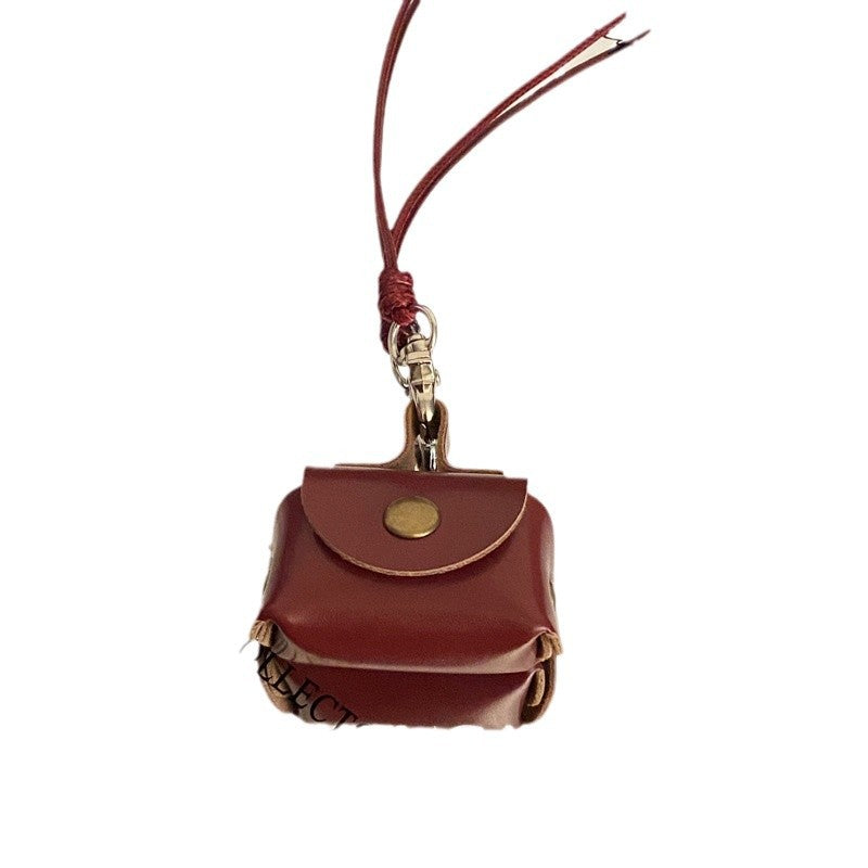 Wholesale Key Bag Coin Purse Necklace Leather Vintage Halter Sweater Chain