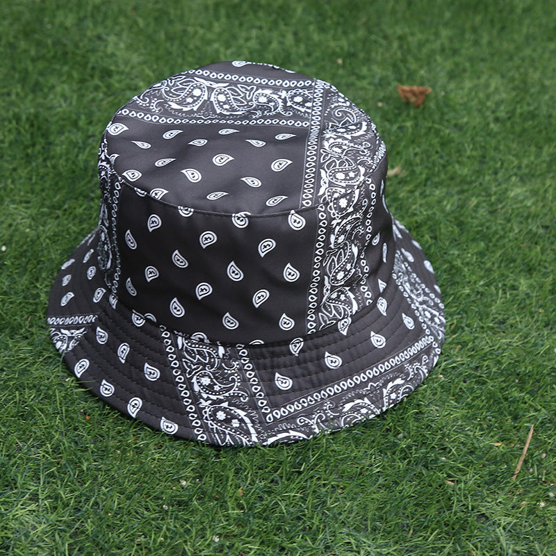 Wholesale 2023 Summer New Cashew Flower Polyester Bucket Hat