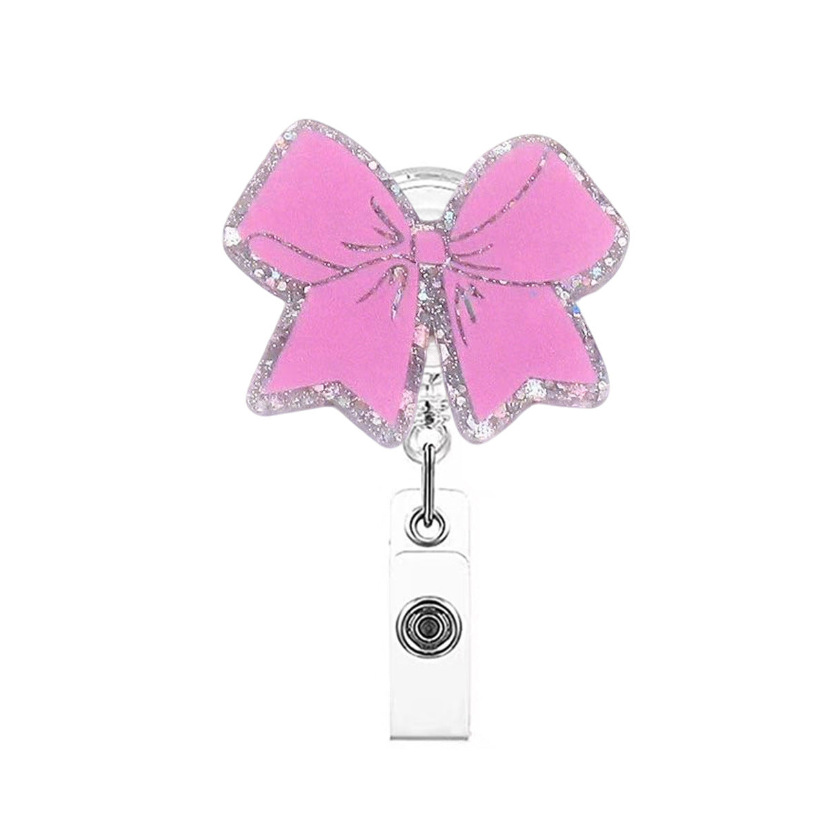 Wholesale Christmas Colored Bow Badge Reels