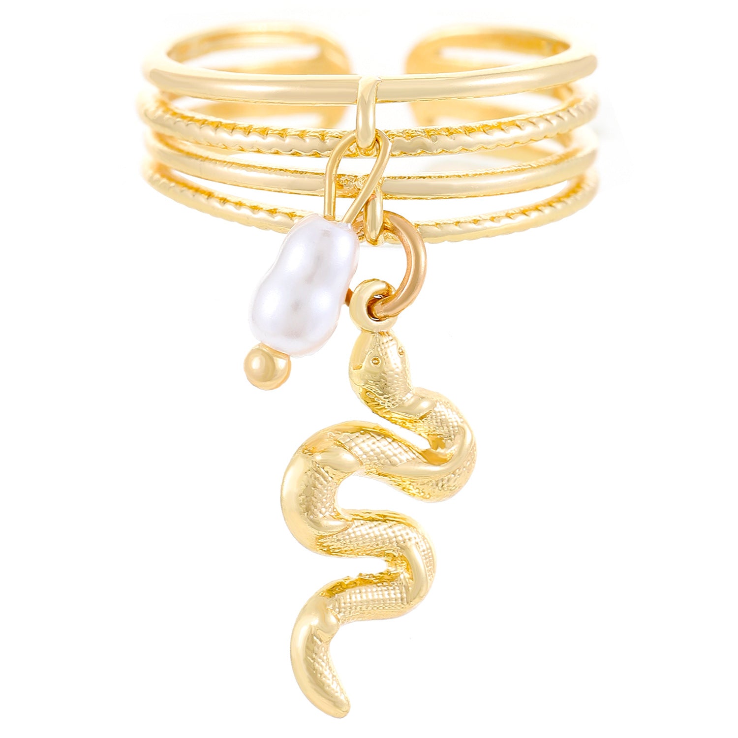 Wholesale Cat's Paw Zircon Pendant Ring