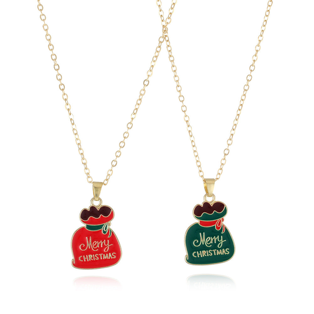 Wholesale Christmas Collection Pendant Alloy Necklace