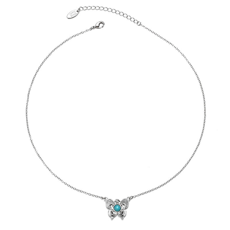 Wholesale fashion minimalist versatile niche design butterfly necklace