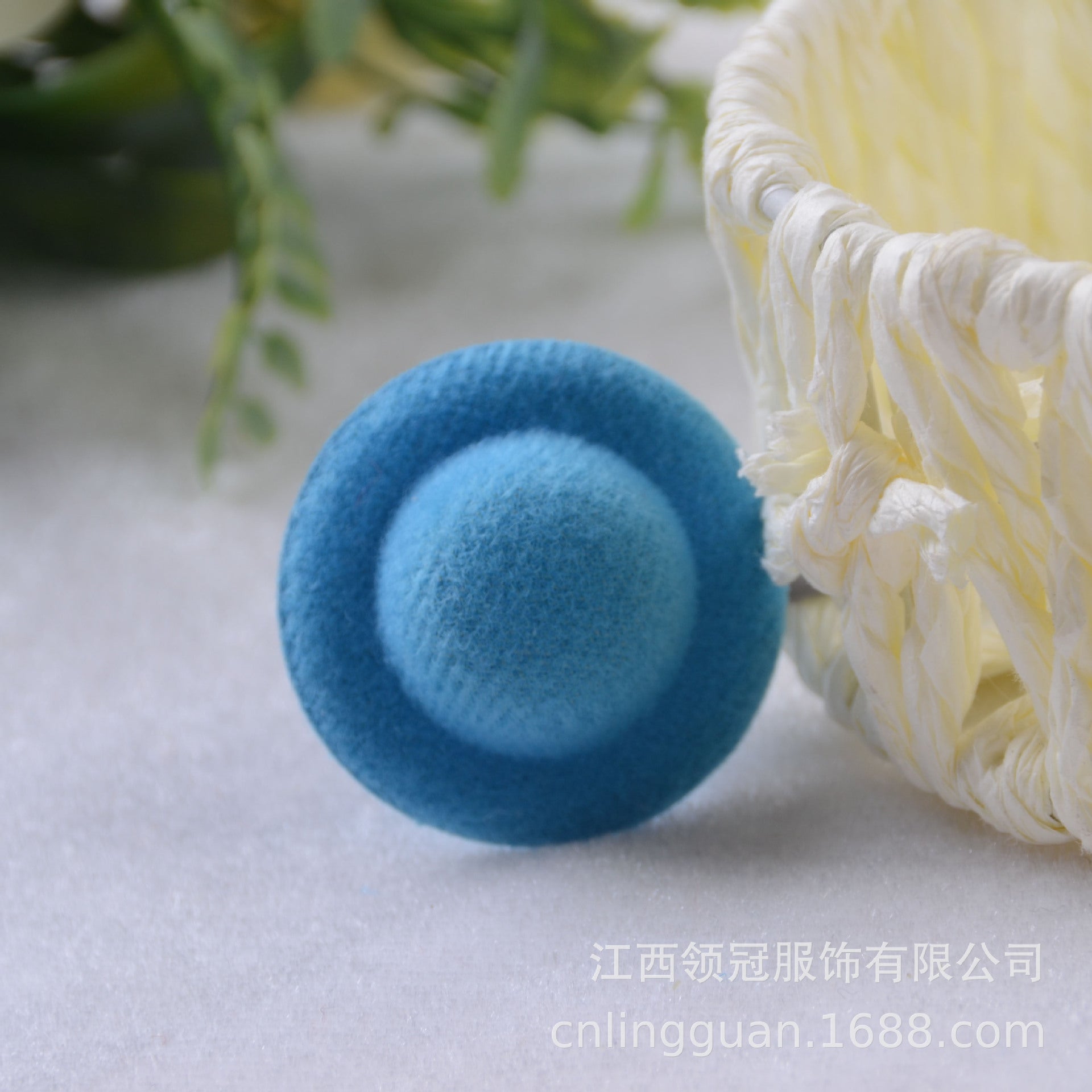 Wholesale SD Doll hat accessories brushed cloth DIY handmade hat embryo hat jewelry raw material handmade bare hat 3.5CM