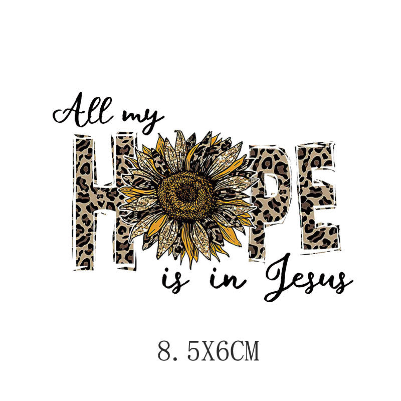 Wholesale Letter butterfly heat transfer pattern  UV DTF Ready to Press Transfers Wraps