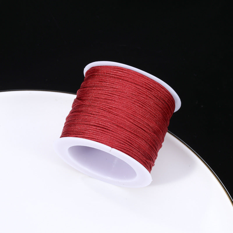 Wholesale 72 Size Jade Line 50 Meters Diy Line Hand-woven Jewelry Cord Accessories