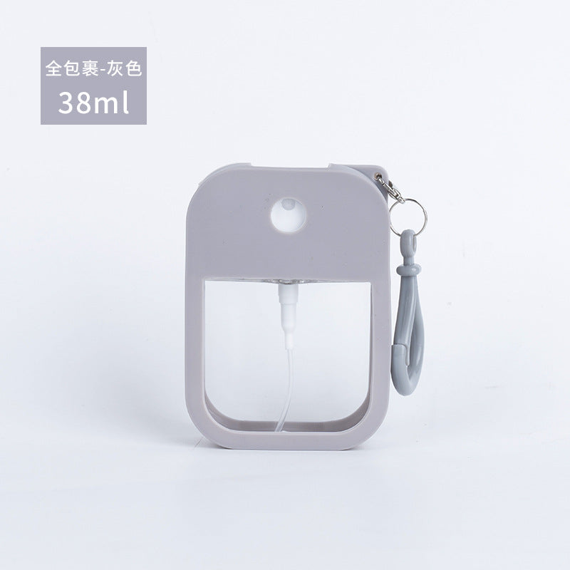 Wholesale DIY Silicone Set Spray Bottle 38ml Alcohol Perfume Hand Sanitizer Spray Bottle Travel Bottling Set Can Be Wraped Can Be DIY